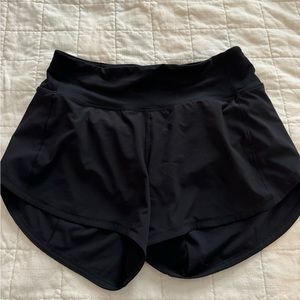 Lululemon speed up high- rise lined short 4”